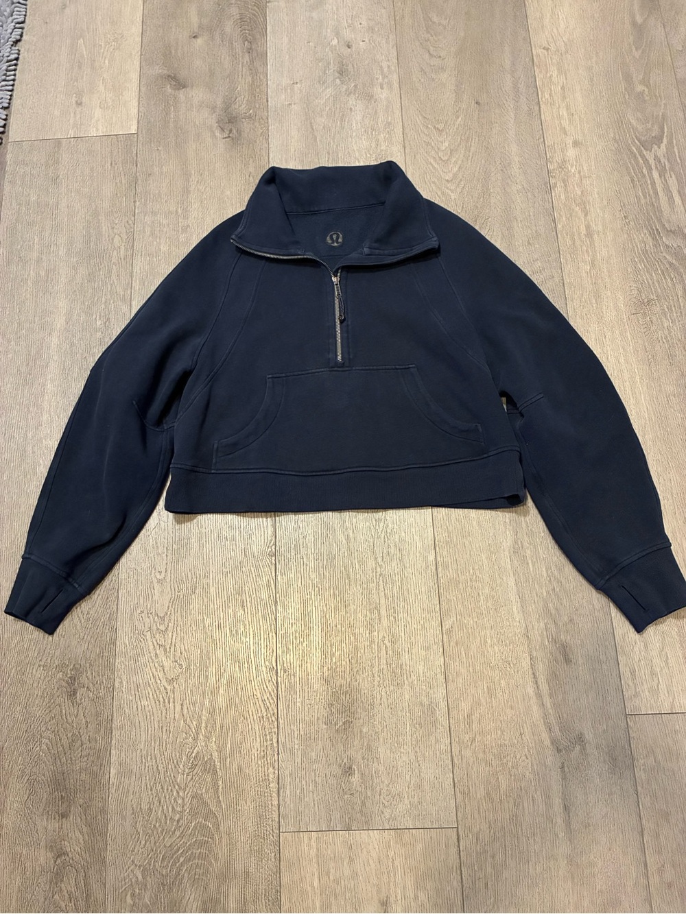 lululemon Scuba Oversized Funnel Neck Half-Zip size M/L
